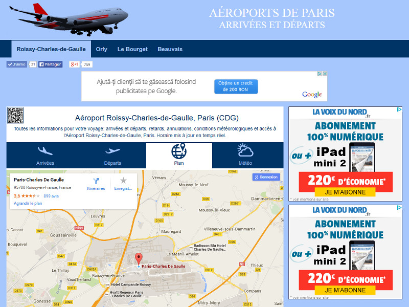 Airports of Paris