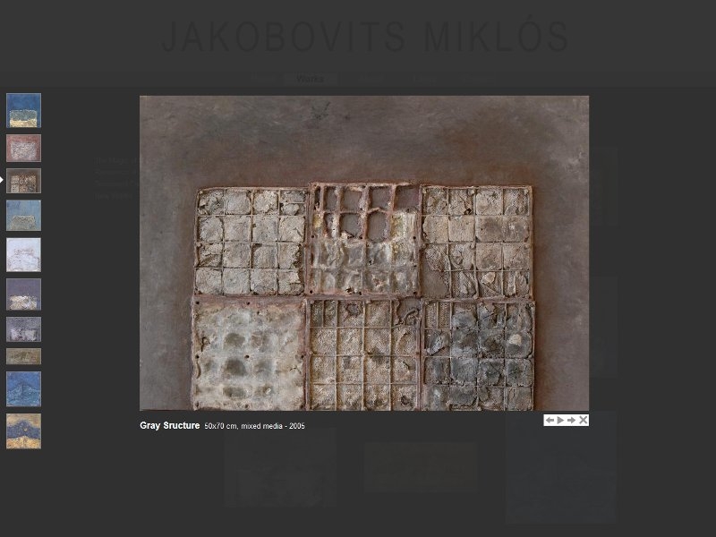 Jakobovits Miklós, pictor