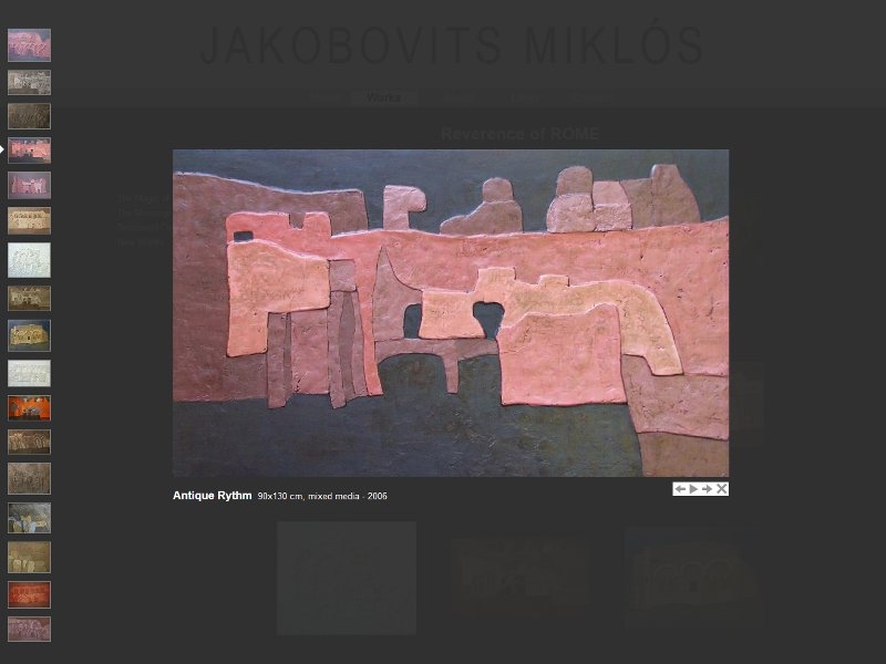 Jakobovits Miklós, pictor