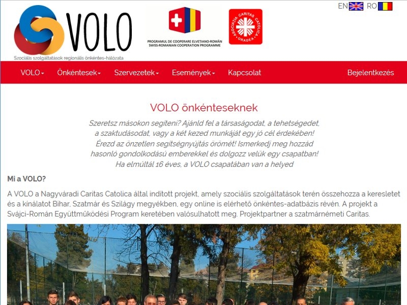 Volonet - the volunteer network